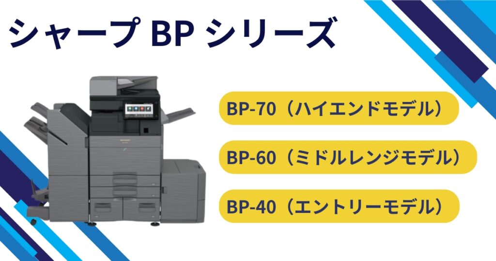 シャープ複合機の最新モデル | シャープBPシリーズ