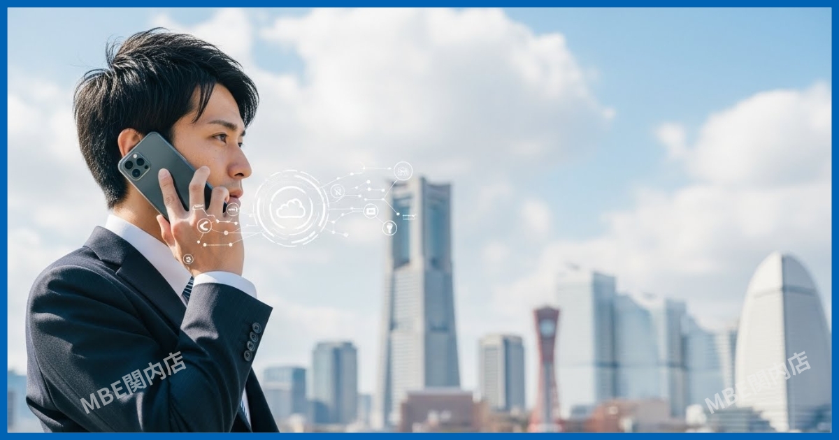 スマホ内線化とクラウドPBXでテレワークに対応する横浜の法人ビジネスフォン